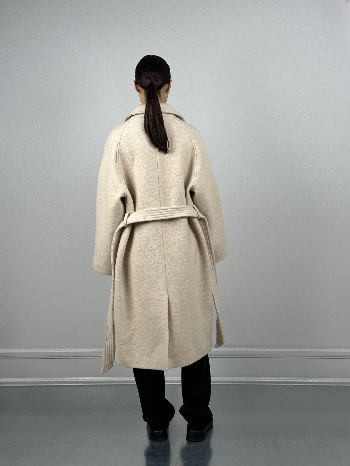 GIA COAT - WOOL - CREME