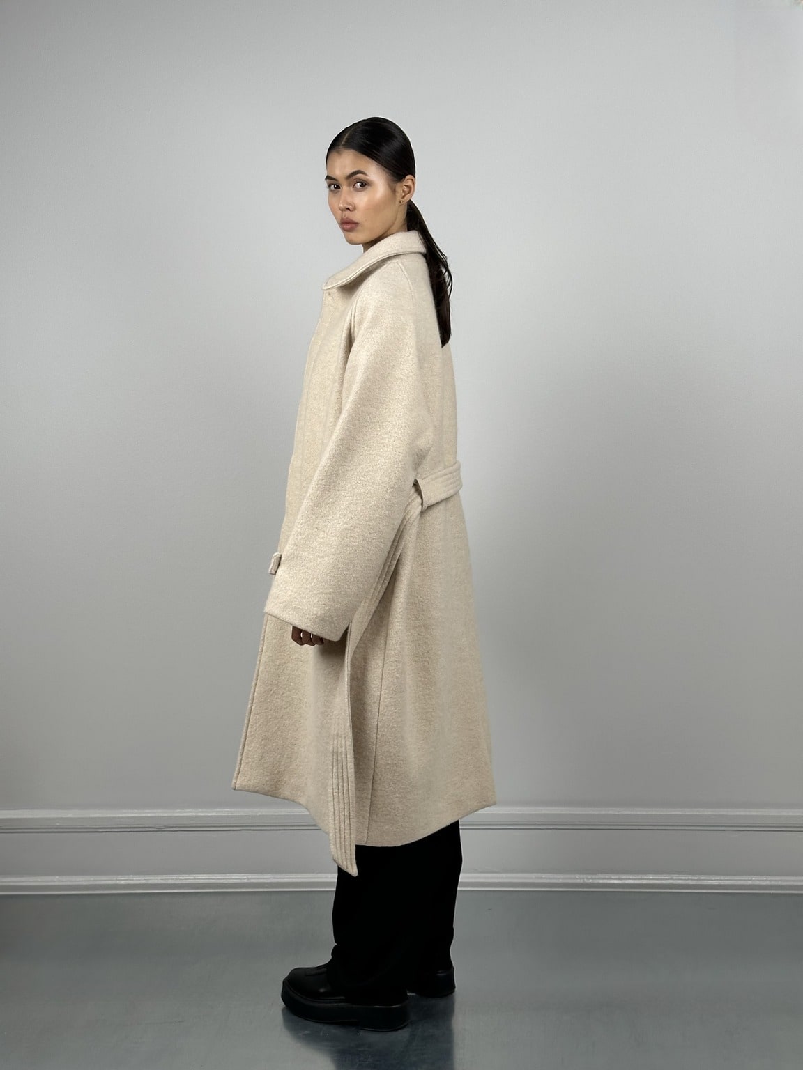 GIA COAT - WOOL - CREME