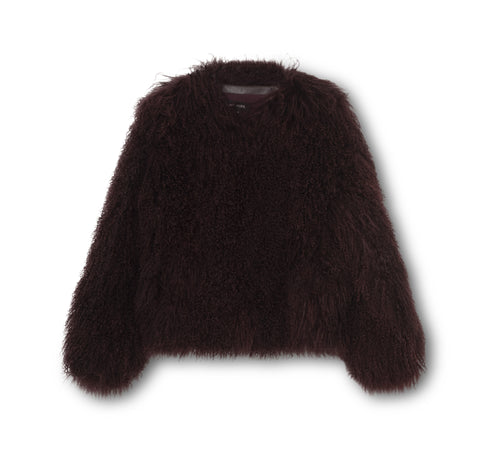 CARLY JACKET - BURGUNDY