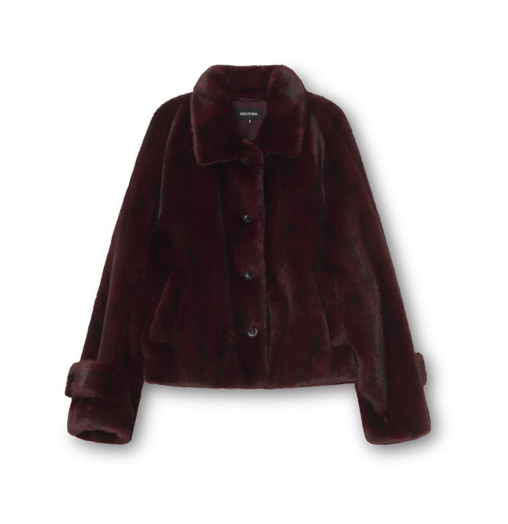 KELLY JACKET - BURGUNDY