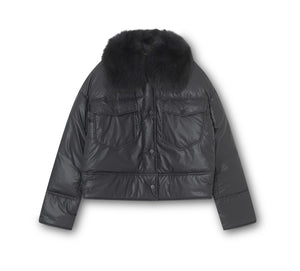 CHARLIE PUFFER JACKET - BLACK