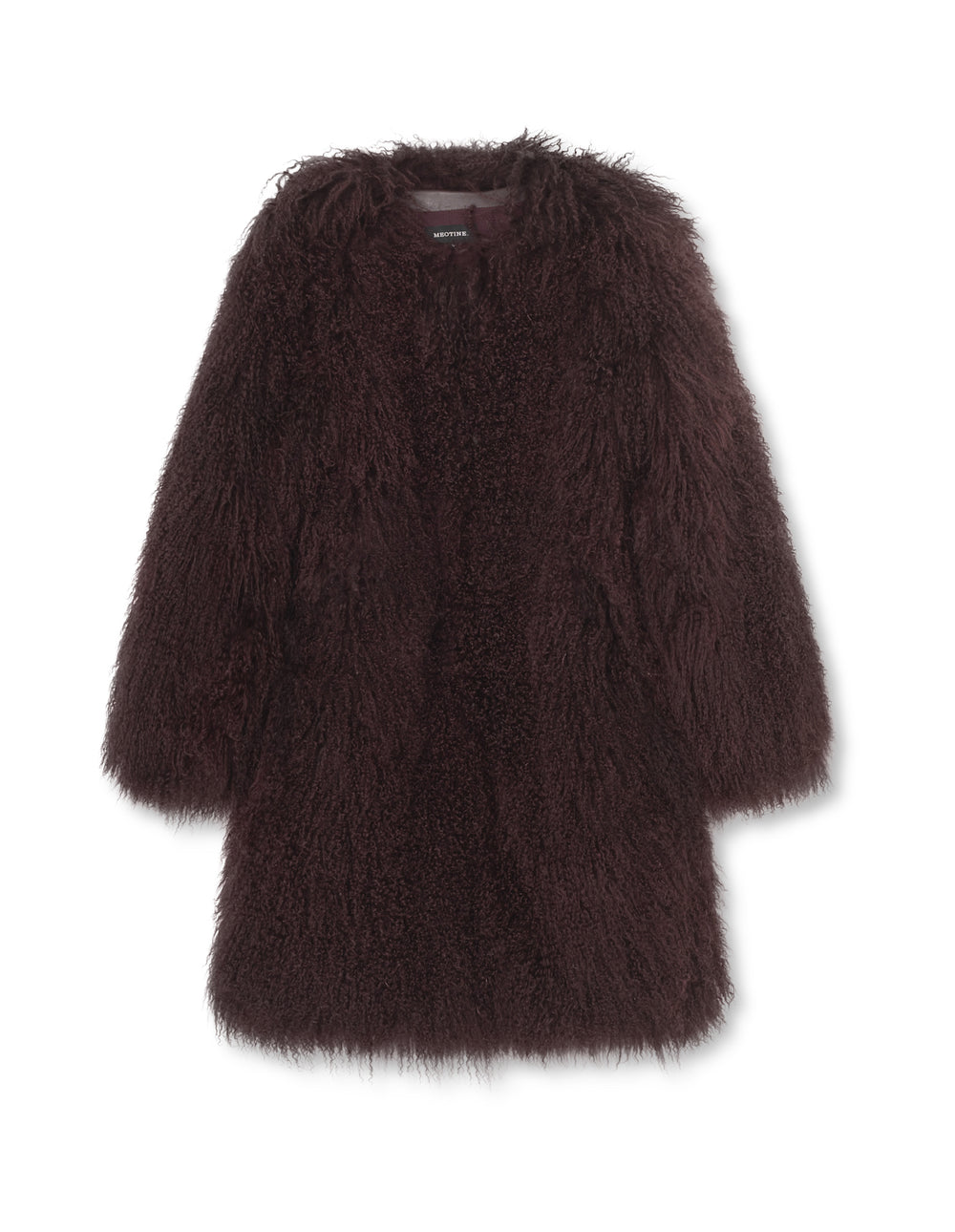 CARLY COAT - BURGUNDY