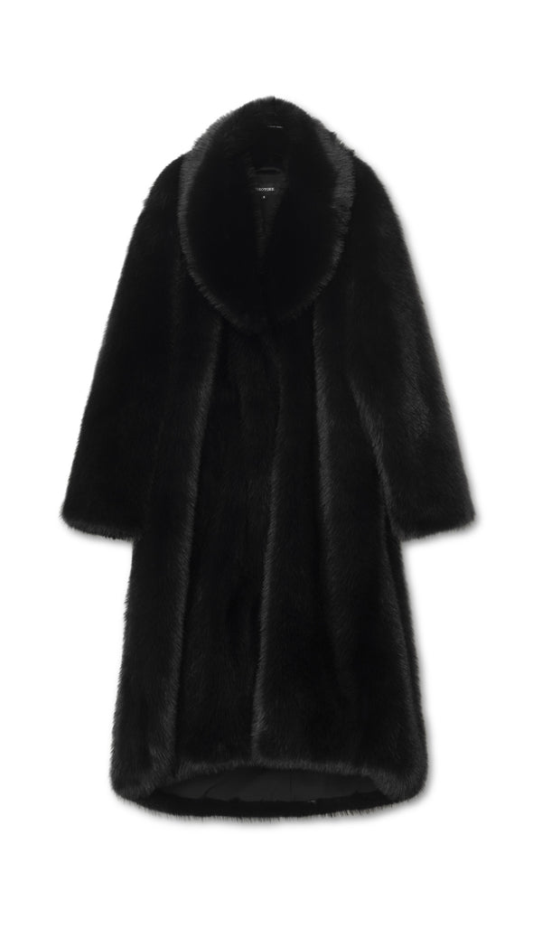 KATHA COAT - BLACK