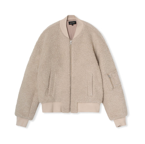 BIANCA WOOL BOUCLE - CRÈME