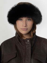 TYE HEADBAND - BLACK