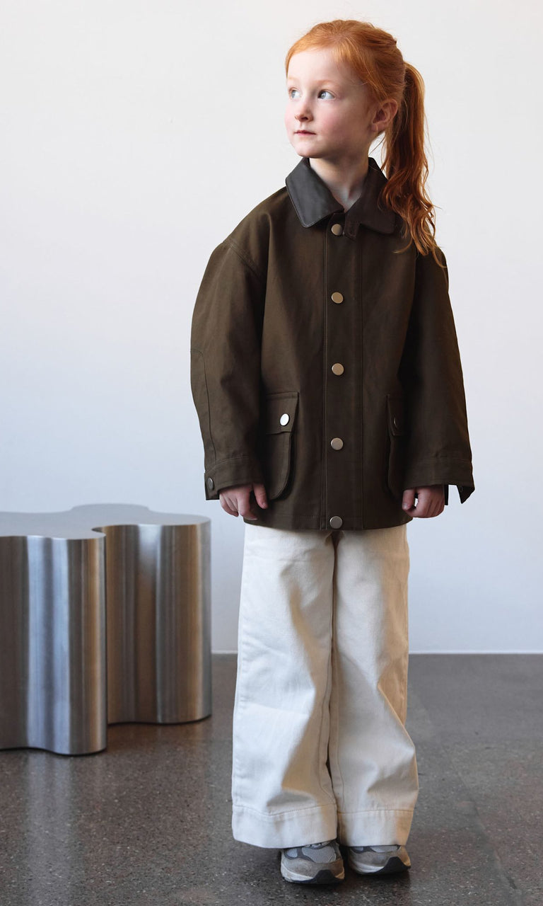 BROOKLYN KIDS JACKET - ARMY