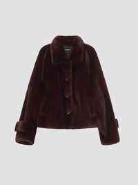KELLY JACKET - BURGUNDY