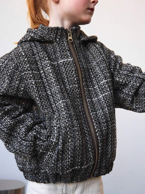 MILA KIDS JACKET - CHECKED