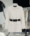 NORA JACKET - CANVAS - OFF WHITE