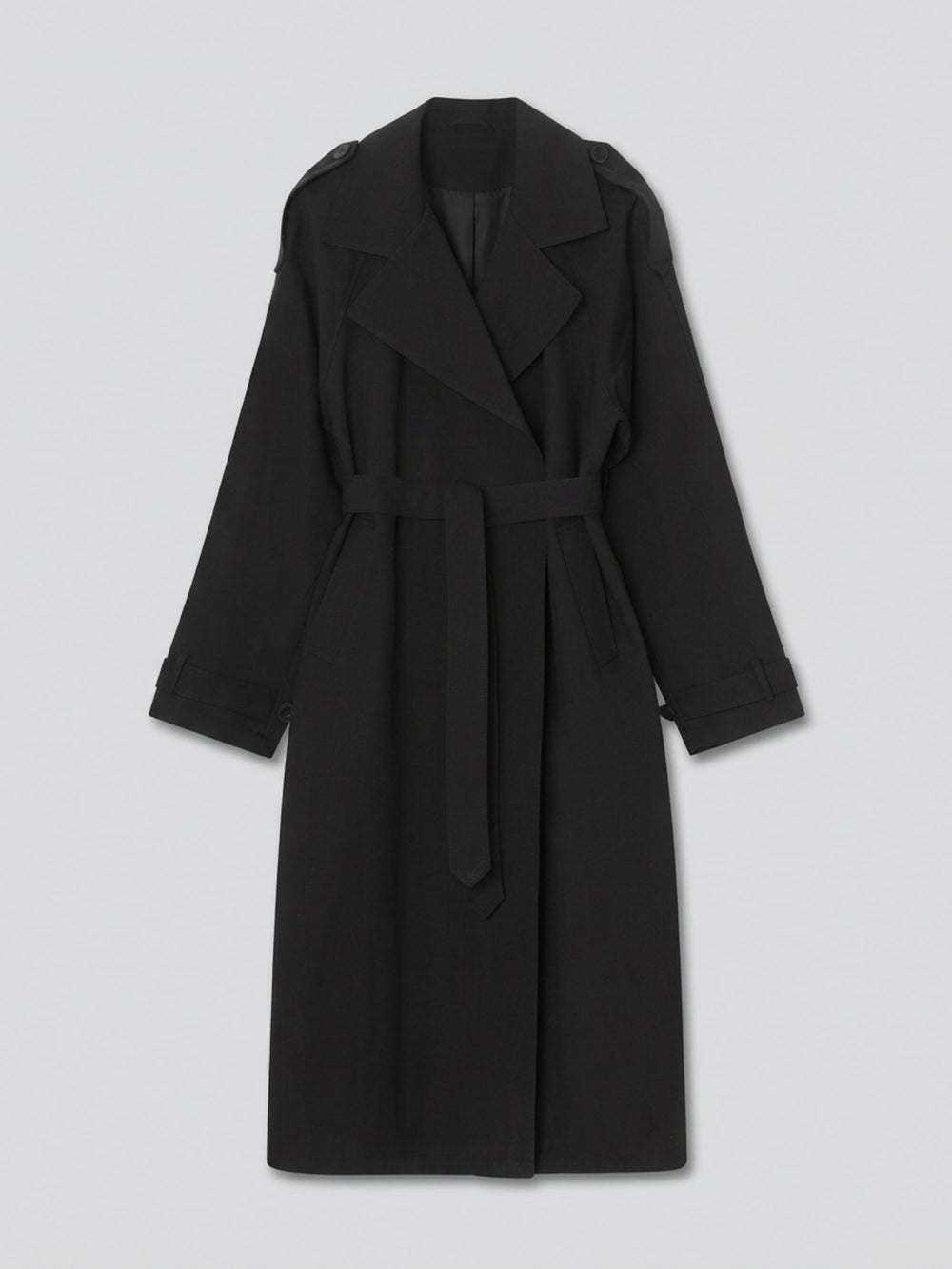 RICO CANVAS COAT - BLACK