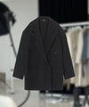 KYLIE CANVAS BLAZER - BLACK