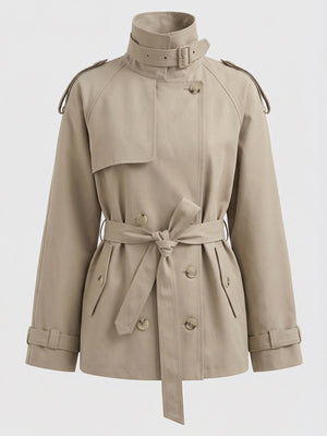 HEATHER TRENCH JACKET - BEIGE