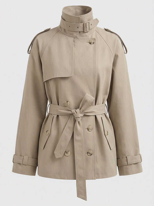 HEATHER TRENCH JACKET - BEIGE