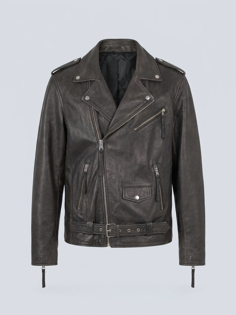 DODGE BIKER JACKET - BLACK