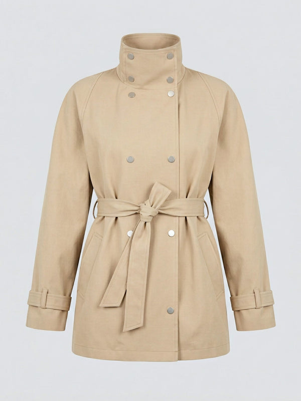 SKYLER CANVAS JACKET - BEIGE