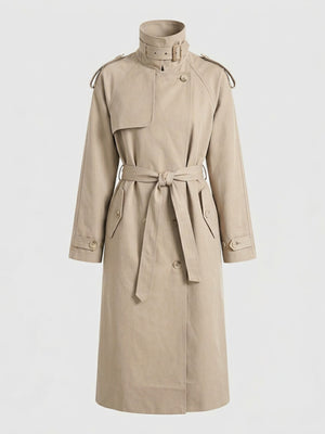 HEATHER TRENCH COAT - BEIGE