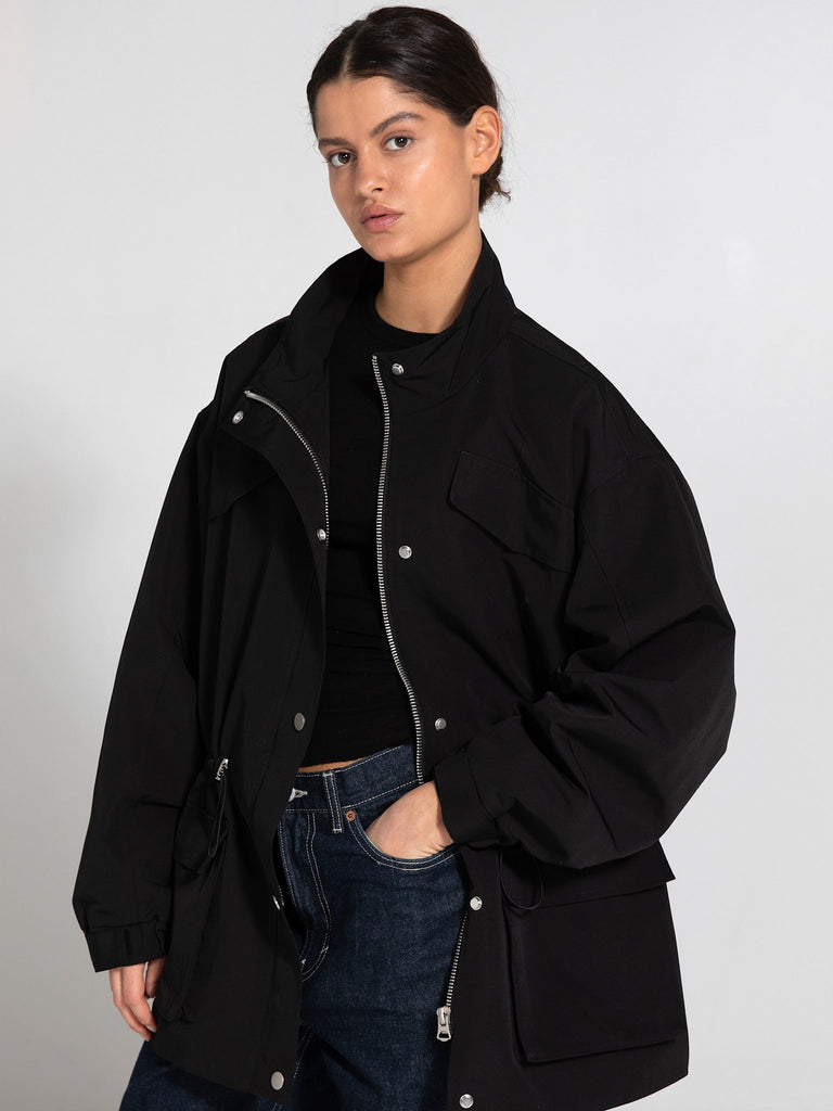 TRACY TECH JACKET - BLACK