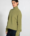 UMA ZIP KNIT - GREEN