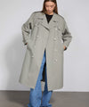 BOBBY CANVAS COAT - GREY