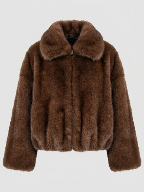 CAPRI JACKET - BROWN