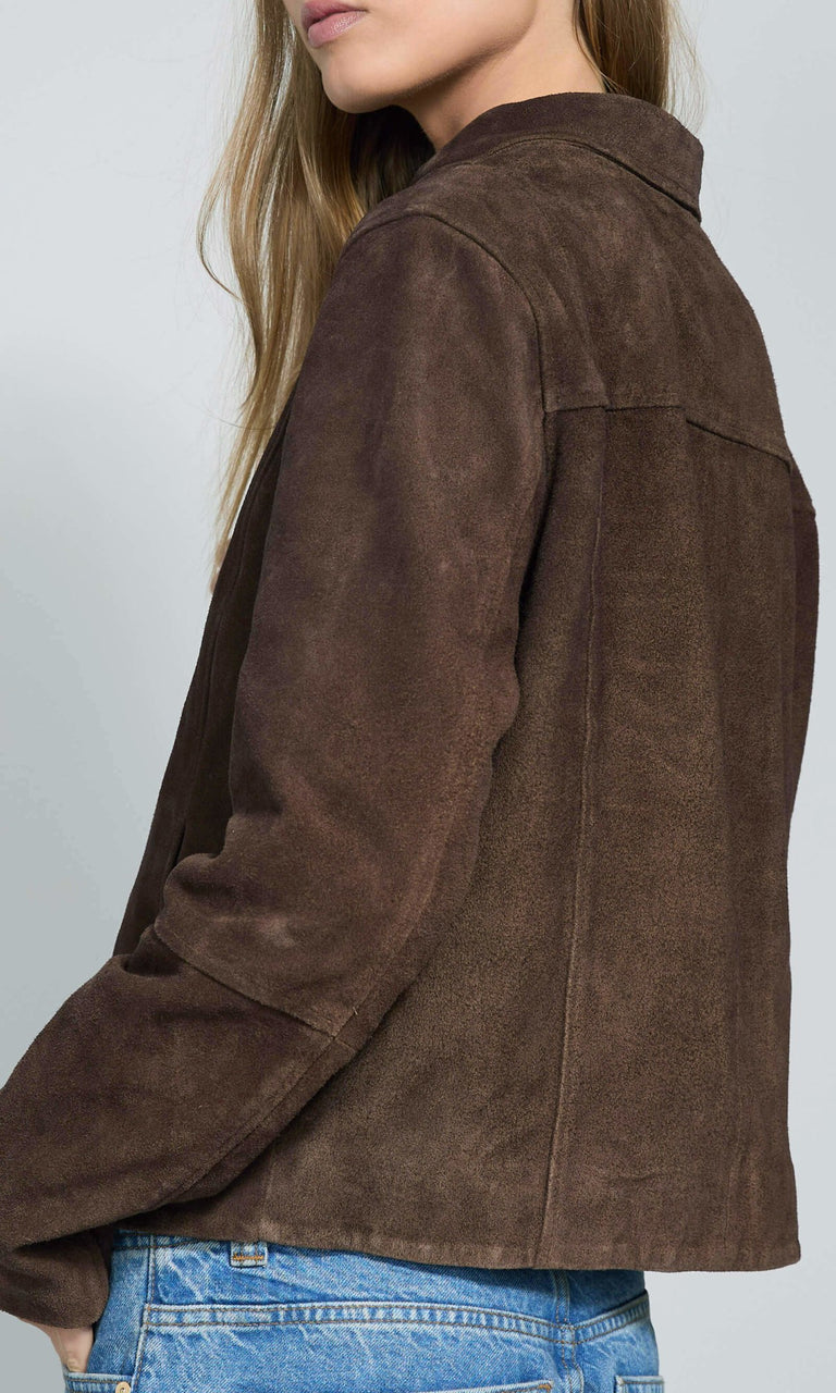 CAROL SUEDE JACKET