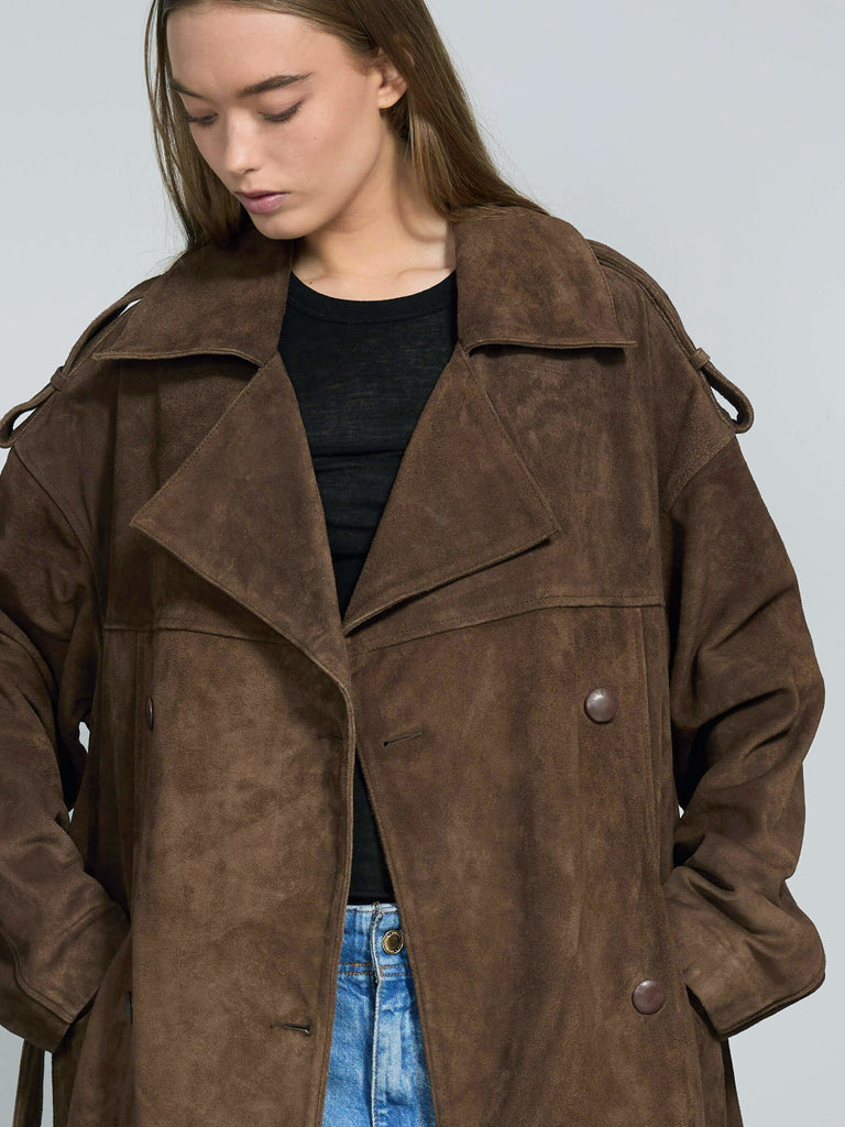 DAKOTA SUEDE COAT