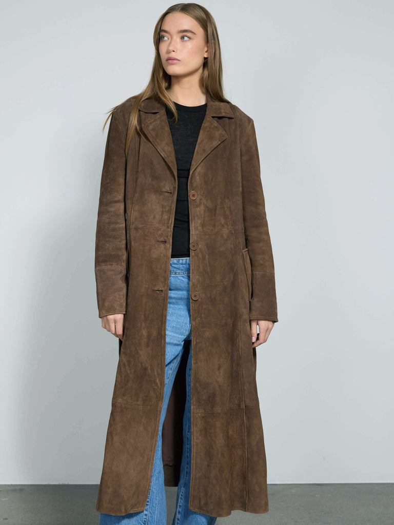 DREW SUEDE COAT