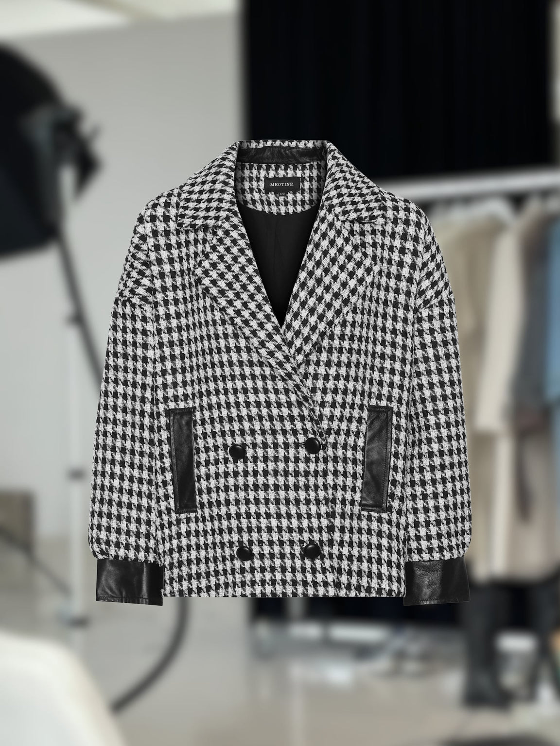 ELOISE - TWEED JACKET - B/W