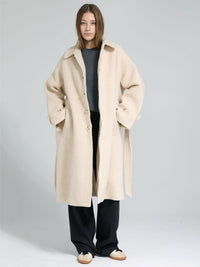 GIA COAT - WOOL - CREME