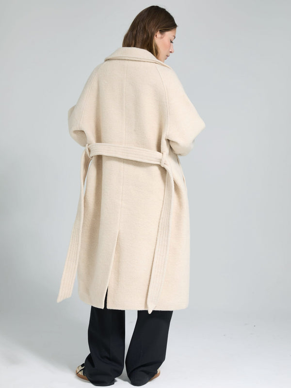 GIA COAT - WOOL - CREME