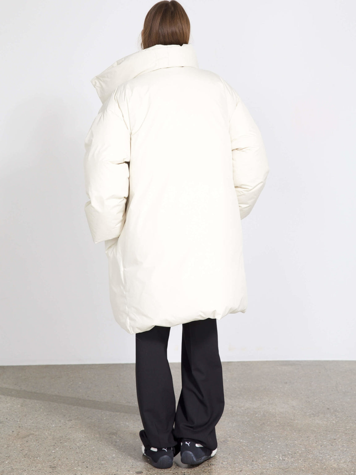 MOLLY PUFFER COAT - CREME