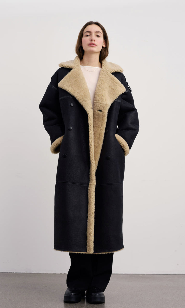 GRACE COAT - BLACK
