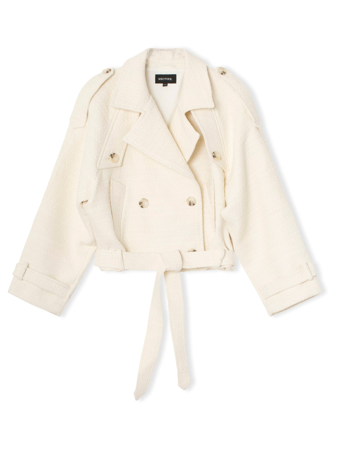 BOBBY TWEED JACKET - CREME