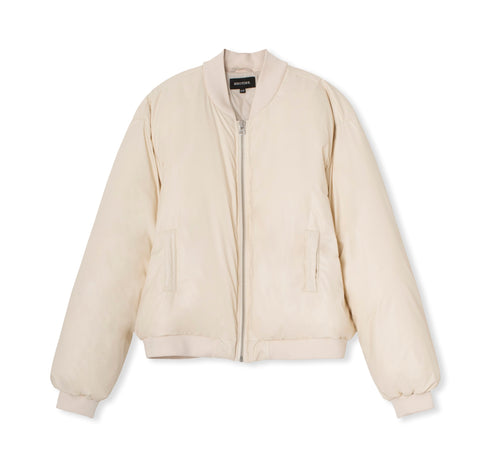 SOL BOMBER JACKET - CRÈME