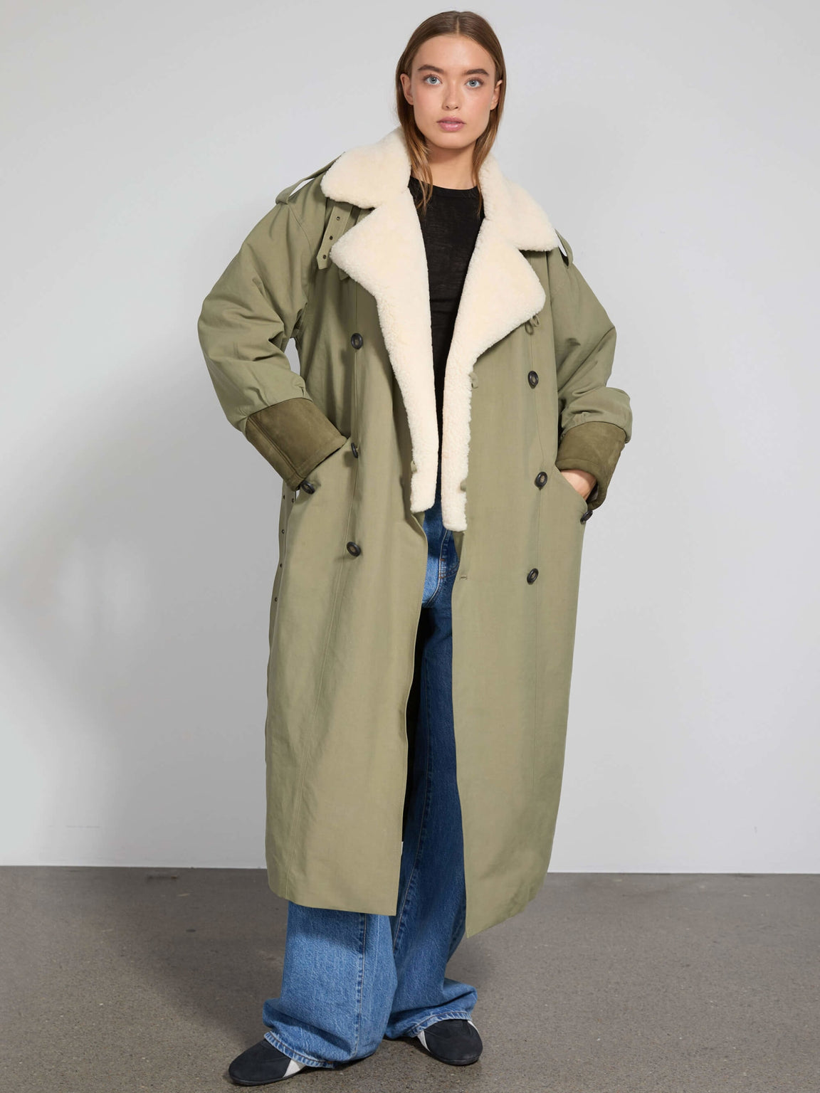 BARLIE COAT - ARMY