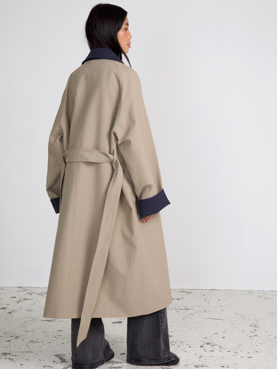 JOEL CANVAS COAT - BEIGE