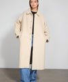 GIA BOUCLE COAT - CREME