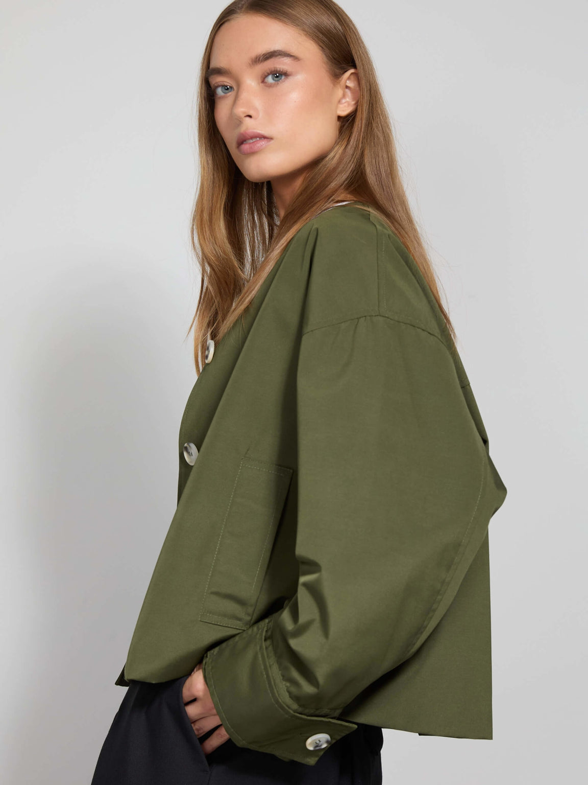 KARO JACKET - ARMY