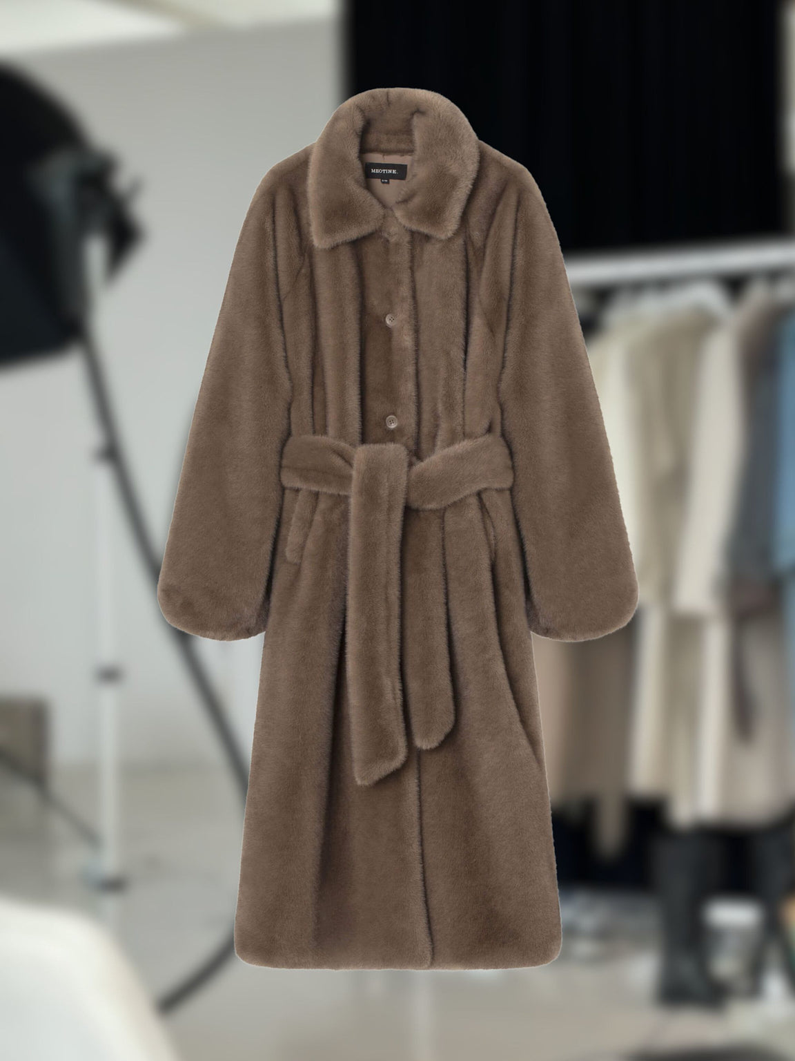 KELLY COAT - LIGHT BROWN