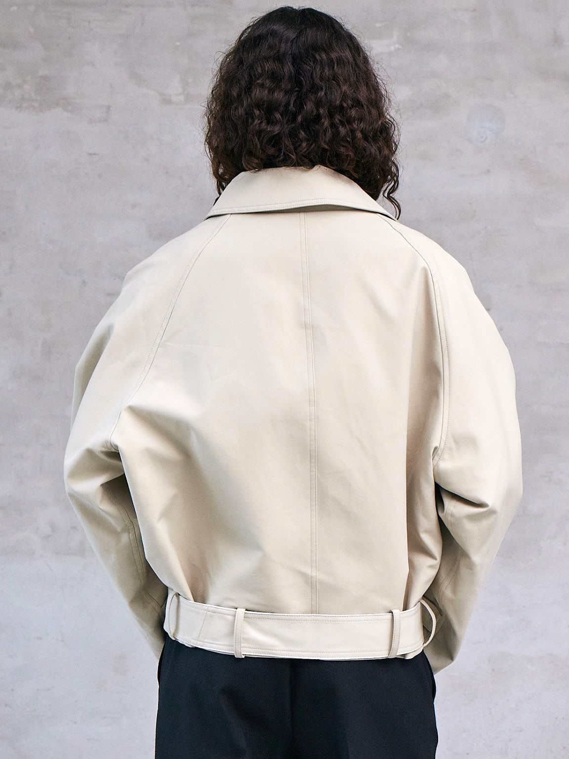 JOLENE CANVAS JACKET - CRÈME