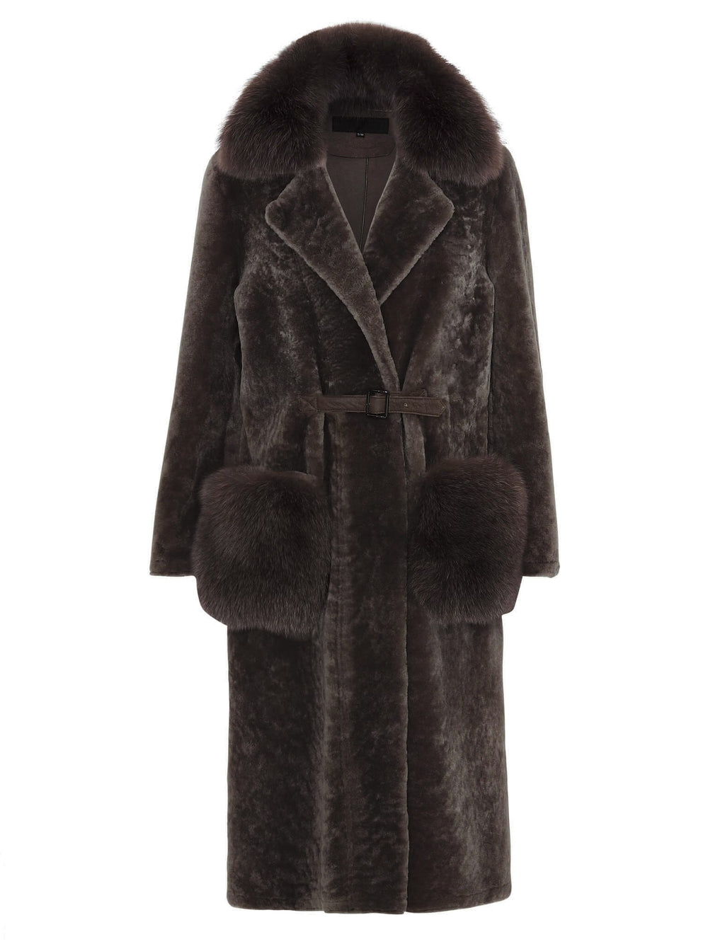 LARA COAT - BROWN