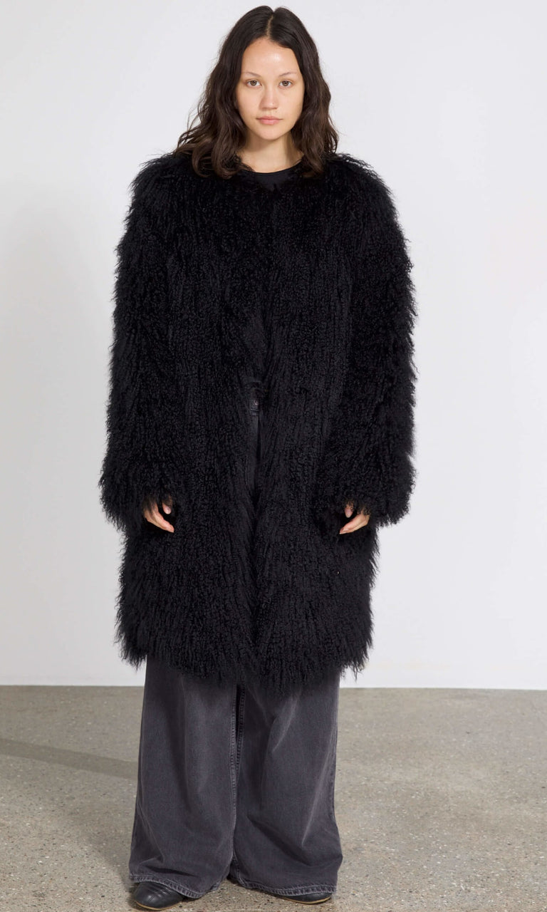 CARLY COAT - BLACK
