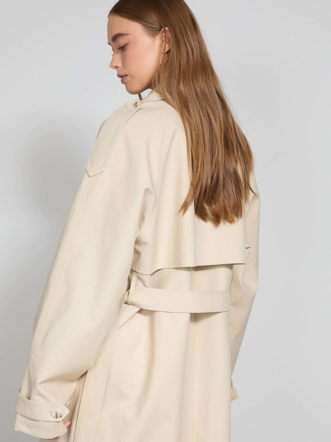 RICO CANVAS COAT - CREME