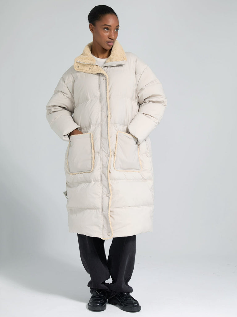 SANDIE DOWN COAT - BEIGE