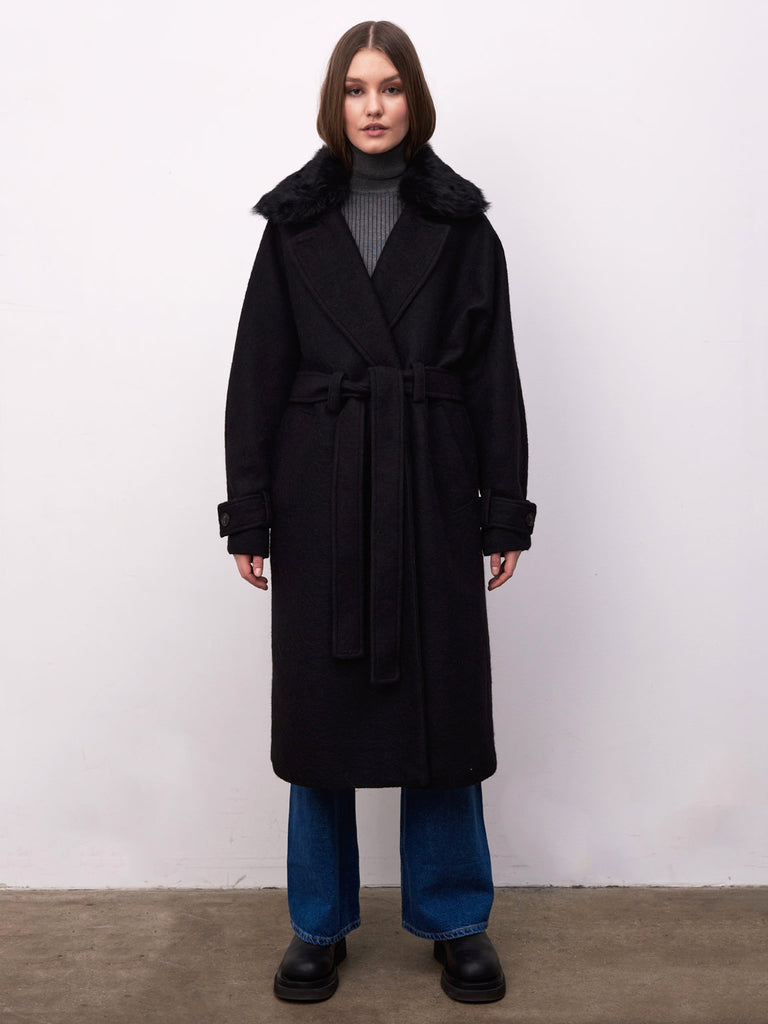 SOFIA COAT - BLACK