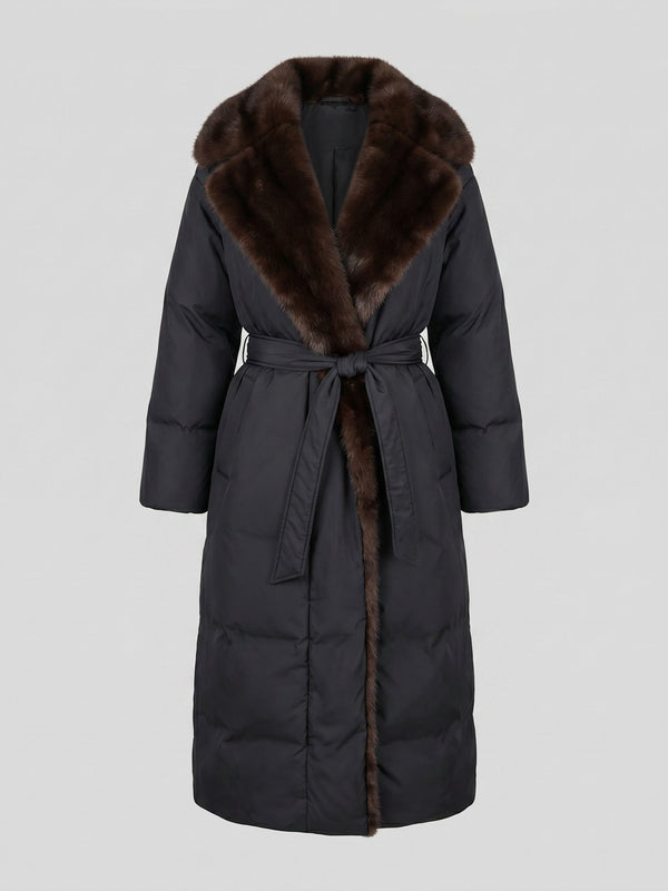SOPHIA PUFFER COAT - BLACK