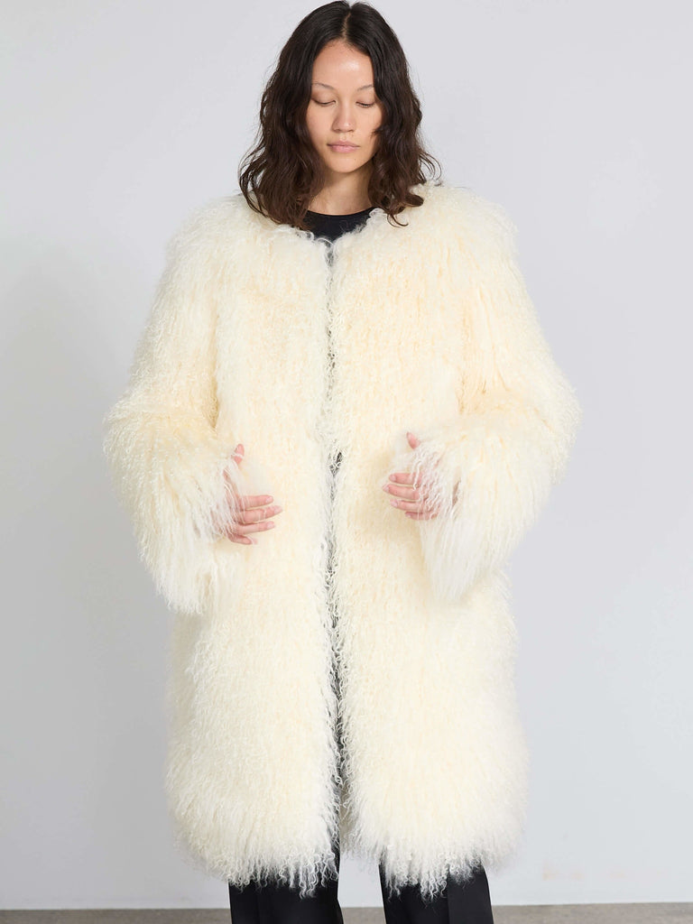 CARLY COAT - CREME