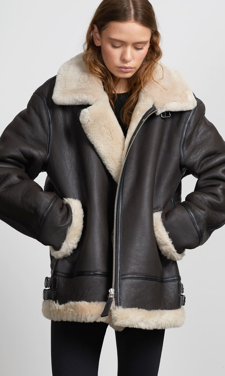 MORGAN JACKET - BROWN