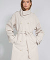 BELLO NYLON COAT - BEIGE