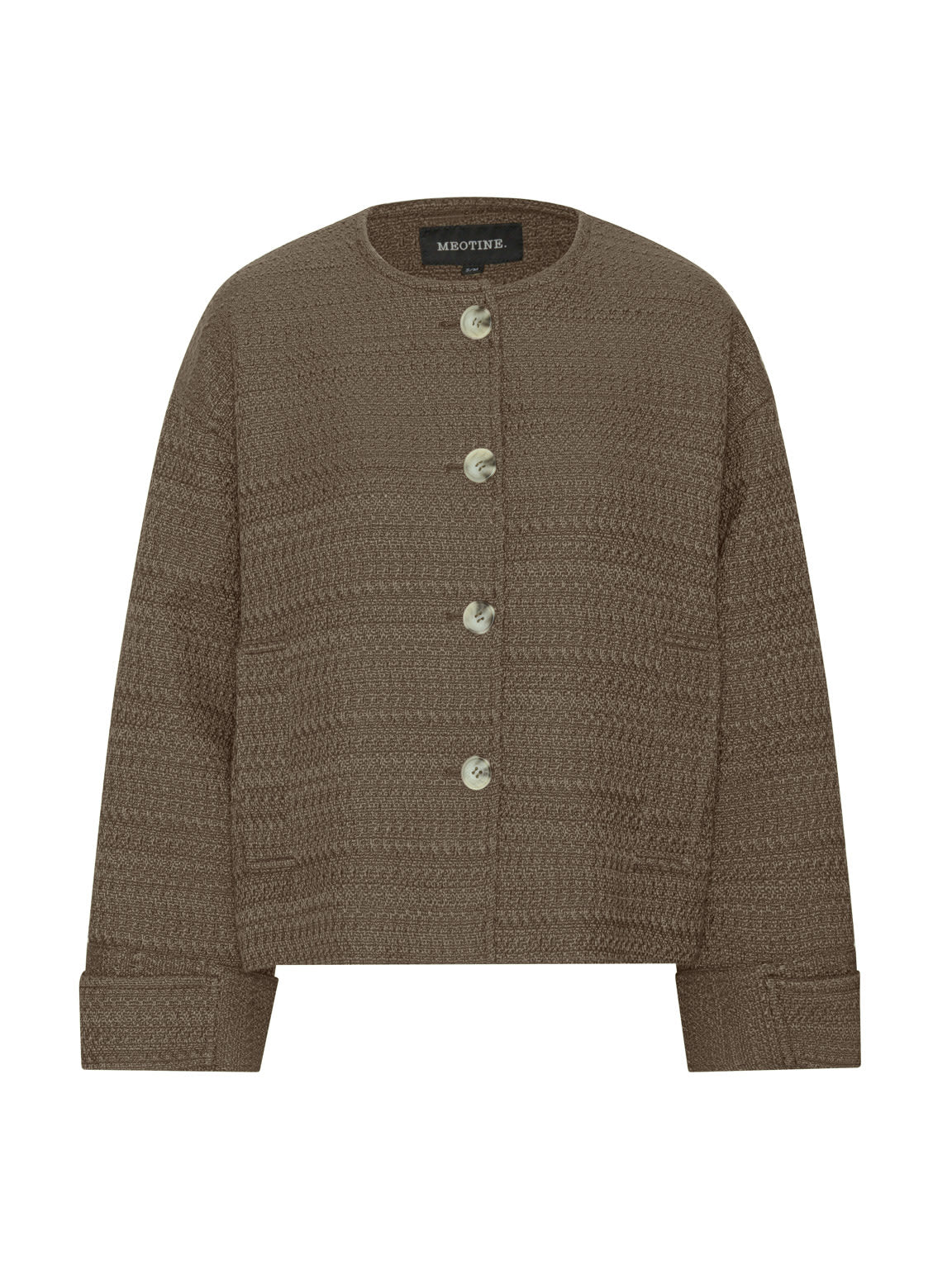 COCO TWEED JACKET - DUSTY GREEN